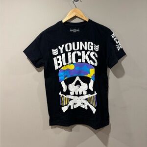 Vintage Pro Wrestling Y2K Young Bucks Pro Wrestling T-Shirt